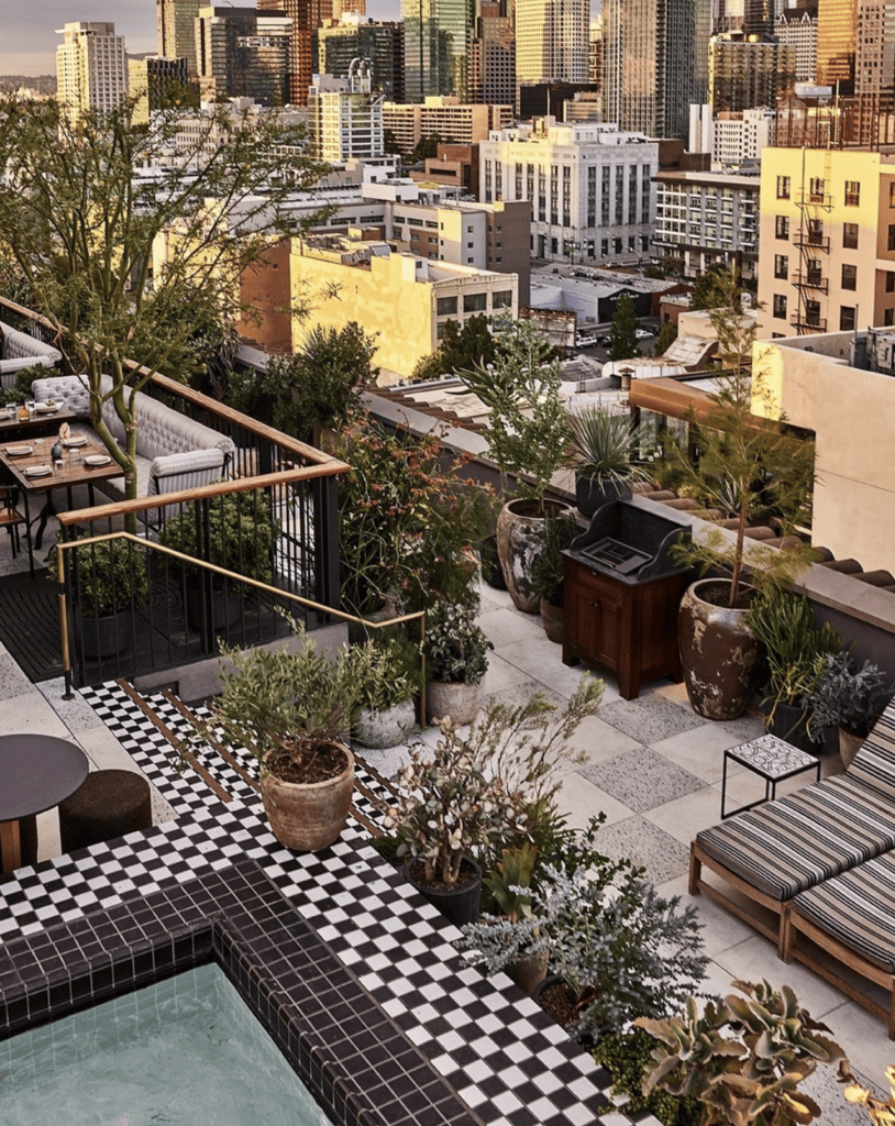 LA Hotel Rooftop